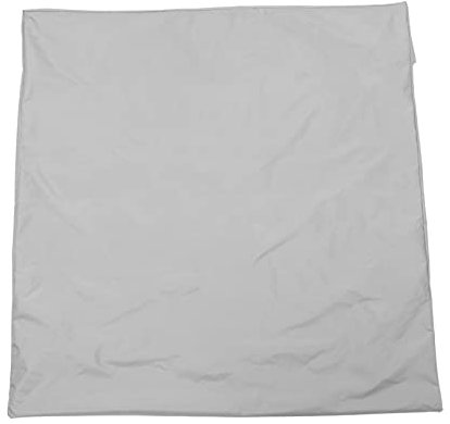 SAFIGLE Abdeckung Pool Sand Sandkasten Schwimmbadabdeckung Überdachter Garten Sandabdeckung Pool Rundpool Mit Kinder Sandkästen Mit Abdeckung Sandspielabdeckung Polyester Grau