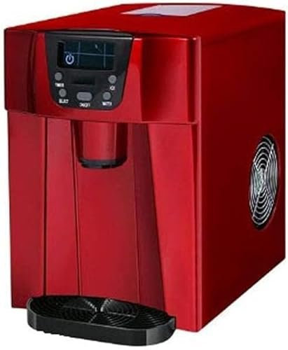 Gelatiera in acciaio inox, macchina per il ghiaccio, macchina per il ghiaccio compatta trasparente per bar di casa cucina