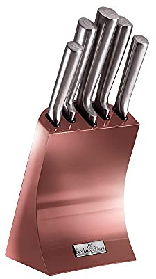 Berlinger HAUS BH-2447 - Juego de cuchillos de cocina (6 unidades), color oro rosa