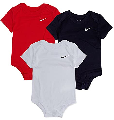 Nike 3Pk Swoosh Body pour bébé Obsidian 0/3 Mois
