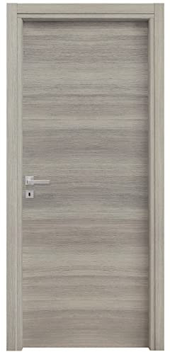 1 PZ PORTA MOD.MICROTEC ROVERE GRIGIO CM.210X90
