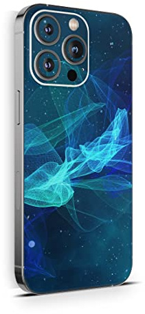 Skins4u Schutzfolie Skin Cover Skins Design Folie Kratzerschutz kompatibel mit iPhone 12 Mini Star Spiral