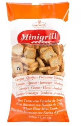 Mini Biscote Minigill Normal 350 G