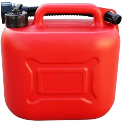 Luxylei Tanica per Gas per Auto 5 L Contenitori per Carburanti per Auto con Beccuccio per Tanica di Benzina Secchio per Carburanti Verticale con Maniglie per Auto a Benzina