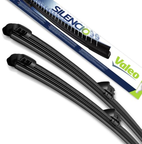 Valeo 178510 Silencio Visioblade Windshield Wiper Blade Set Compatible with Select Volvo XC60 Models, Unheated 26/19 inch Pack of 2 Premium OEM Wipers, Replacement Windshield Wipers