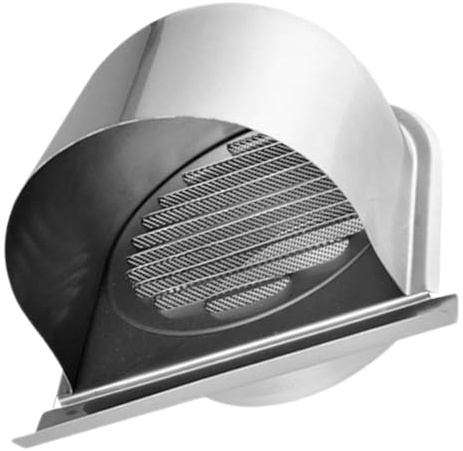 KITANDOVE Grille De Ventilation Pour Hotte Aspirante En Acier Inoxydable Déflecteur Pour Hotte Dextérieur