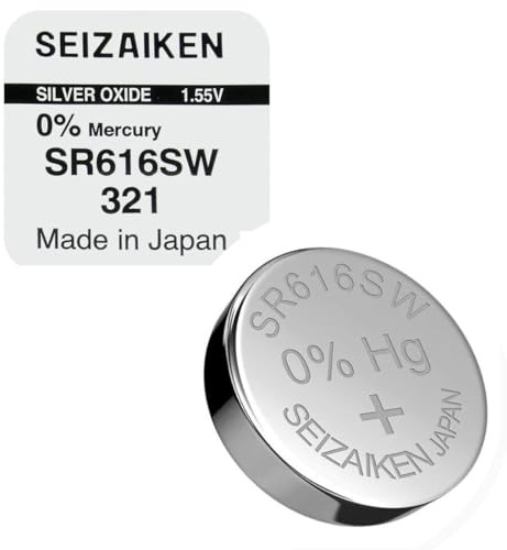 Seizaiken Seiko 386 SR1142W, Batterie Silberoxid, 1 Stück