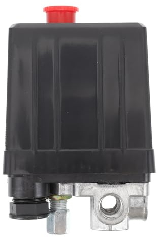 HOMOCONO Air Compressor Pressure Control Valve Switch Automatic Shut Off for Safety Easy Installation with Complete Accessories Durable for Reliable Performance Compatible with Systems