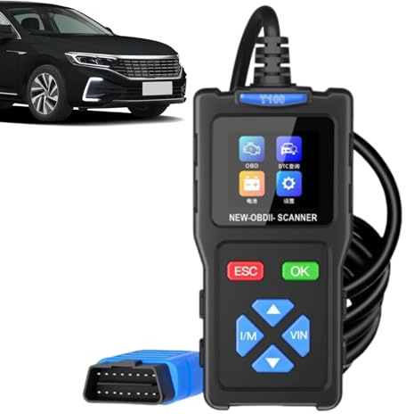 Dispositivo diagnostico OBD2 per veicoli | Lettore di codici auto senza fili – Strumento di scansione multifunzione ad alta velocità per la manutenzione quotidiana e la cura del veicolo
