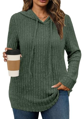 Womens Sweaters Hoodies Sweatshirt Plus Size Fall Tops Long Sleeve Shirts | Cozy,Cashmere,Lightweight,Long Sleeve,Oversized Sweater,Comfort Colors Tshirts,Loose Tunics,Fashion Clothing,Winter Clothes