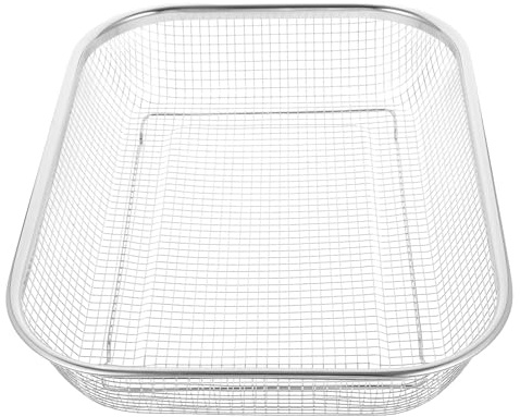 TOYANDONA Cestello Scolapasta Inox Multiuso per Frutta e Verdure Resistente e Sicuro Rete in Acciaio per Casa e Cucina Drenaggio e Design Creativo