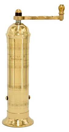 Alexander Home The Original European Mill (Brass, 8-Inch Pepper)