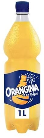 CLASSIQUE 1L, ORANGINA, LOT DE 4