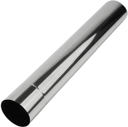 JCUIyon 30-40 Centimetri in Acciaio Inox Stufa Tubo Camino di Campeggio Esterna Fuoco di Legna Stufa di Riscaldamento Stufa Caldaia Tubo di Scarico Canna Fumaria di Linea(30cm)