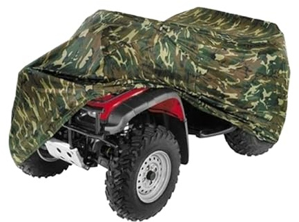 FNERRMEVC Auto Motorradabdeckung XL Camo Universelle Wetterfeste ATV-Abdeckung Für Y&amaha Für Raptor Quad Zubehör
