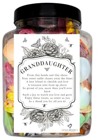 Granddaughter's Sweet Jar Dolly Mix