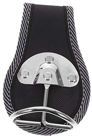 DIKACA Soporte de Herramientas de Cintura para Martillo y Organizador Metálico para Electricistas Accesorio Práctico con Diseño y de Herramientas para Uso y Garajes