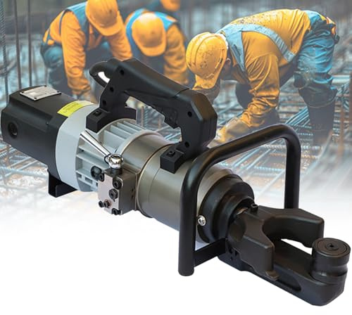 Kit piegatubi idraulico elettrico per tondo per cemento armato, piegatrice portatile in mano per barra d'acciaio, strumento di costruzione efficiente