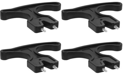 Toyvian 4 Piezas Herramienta para Tacos de Golf Llave para Clavos de Zapatos Deportivos con Diseño Ergonómico para Reemplazo Rápido y Agarre Mejorado
