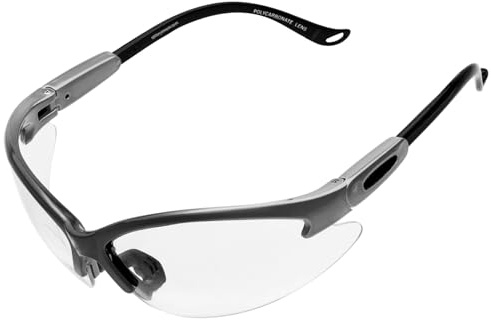 SPITS EYEWEAR Cougar Bifocal Safety Glasses (Magnifier: 1.25, Frame Color: Silver)