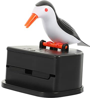 Cabilock 1Juego Caja Dispensadora de Palillos de Dientes Creativa Forma de Pájaro Portátil y Multifuncional para Cocina y Decoración