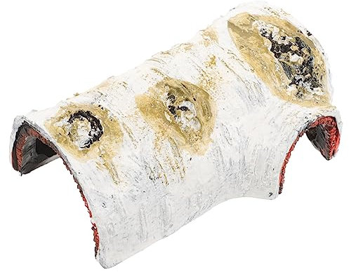 Ipetboom Nascondiglio Per Rettili Nascondiglio Per Pesci Su Rami Di Alberi Decorazione in Resina Per Acquari Rifugio Per Acquari Da Tavolo Accessorio Paesaggistico
