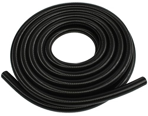 Central Technology Systems 38mm ID Universal Crushproof Vacuum Hose Pipe | For Wet/Dry, Gutter, Industrial and Commercial Vacuums.
