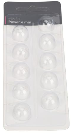 Cupole per Ausilio Al Suono, 10 Punte Morbide per le Orecchie Durevoli per la Sostituzione (6MM)