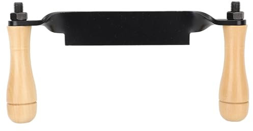 EVTSCan Draw Knife Debarking Hand Tool, Curved Draw Knife for Woodworking, Wood Shaving Tool for Bark Peeling (Straight Type)