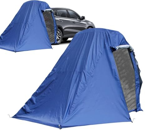 Hintertür für SUV – Tragbares Zelt mit Heckfenster | Hinterzelt für Auto im Freien, Markisenverlängerung für kleine Lieferwagen, großes Campingzelt