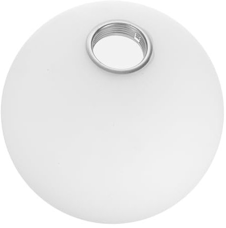 Garneck Globe De Lampe Verre Dépoli Blanc Pour Plafonnier Luminaire Cache Ampoule Abat-jour Moderne Intérieur