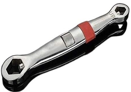 Chiave combinata multiuso chiave resistente chiave professionale versatile chiave regolabile, chiave ad anello offset 23 in 1, chiave imperiale metrica universale multifunzione (pollici 5/32-3/4)