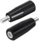 Swpeet Lot de 2 volants rotatifs à tige filetée mâle M8 x 50 mm, poignée de machine, poignée de bouton rotatif, manivelle pour fraiseuse, tour, meuleuse, perceuse