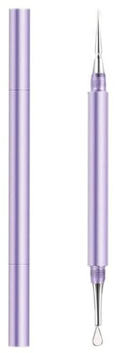 MYGLOAR rimozione dell'acne, rimozione dei punti neri, spremiacne, dispositivo per la rimozione dell'acne, dispositivo per la rimozione dei punti neri, detergente per pori, ago per l'acne(Viola)