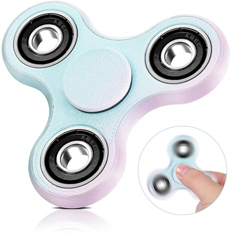 SCIONE 3D Gedruckter Fidget Spinner Set – Spaßige & entspannende Hand Spinner | Perfekt zum Stressabbau, bei ADHS & für Fokus | Hochwertige Sensory Finger Spinner Toys für Kinder & Erwachsene