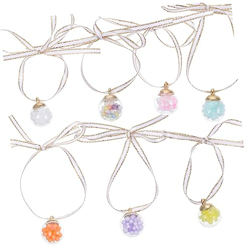 GALPADA 35pcs Foamed Balls Strapping Ribbon for Dessert Bottle and Jam Jar Decoration Skin Friendly Odorless for Wedding Party and Celebration Table Arrangements Random Color