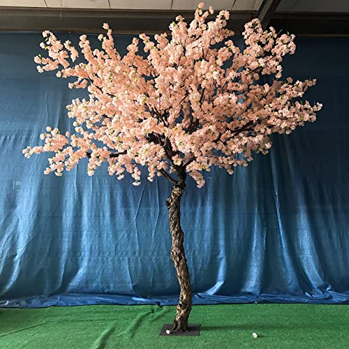 KOIAMVZW Arbres de Fleur de Cerisier artificiels Japonais Arbre Rose Clair Arbre intérieur extérieur événement à la Maison du Bureau du Bureau de fête Rose - 1,5x1,5 m