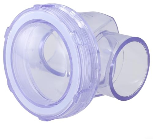 Backwater Valve PVC Check Valve for Sewage and Drainage Systems Backflow and Enhancing Wastewater Flow Control (A)