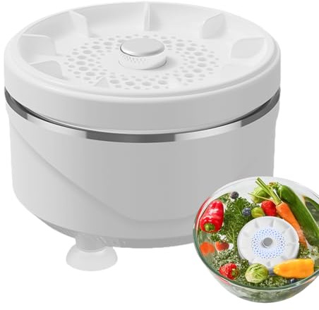 Lavafrutta e Verdura - Centrifuga A Per Il Lavaggio In Acqua | Lavaggio E Centrifuga Senza Fili Per Frutta E Verdura,Per Carne Prodotti Stoviglie Frutti Di Mare Occhiali Gioielli Ciotole Pentole Cucin