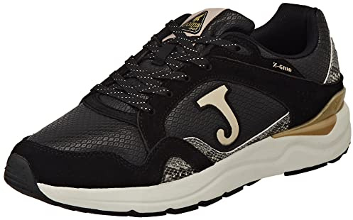 Joma Fritid Lady, Sneakers för Lacrosse Kvinnor, Svart Grå, 37 EU