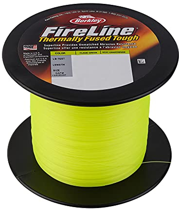 Berkley Unisex-Erwachsene FireLine Angelschnur, Flammengrün, 50yd | 45m