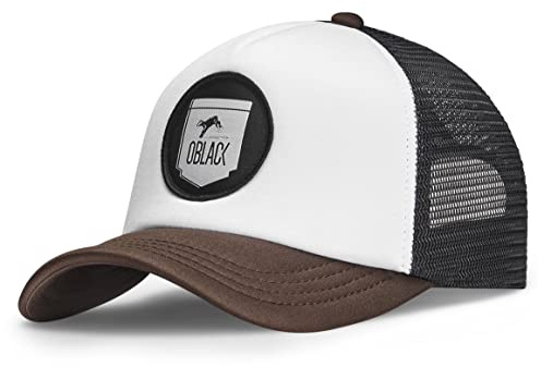 Oblack Trucker Classic Cocoa Cappellino da Baseball, Marrone, Taglia Unica Uomo