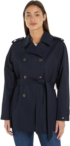 Tommy Hilfiger Giacche Tessute Donna, Blu (Cielo del Deserto), 76