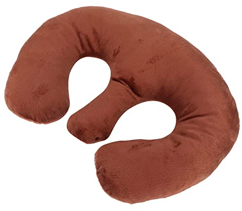 Dioche Beauty Salon Support Pillow SPA Massage Chest Pillow Cushion for Massage Tables to Alleviating Treatment Strain (Dark Coffee)
