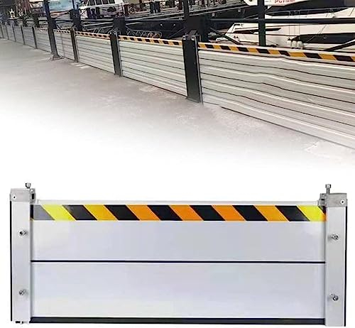 GBHJJ Hochwasserschutz Barriere TüR, Aluminium-Legierung Material, Wirksam Zu Verhindern Regensturm Von Eintauchens Zimmer, Installieren Tür Oder EIN Fenster,100 * 60cm