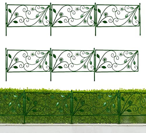 Clôture de Jardin Petite Pour Chiens et Animaux | Barrière Pour Cour, Bordure de Fleurs, Aménagement Extérieur