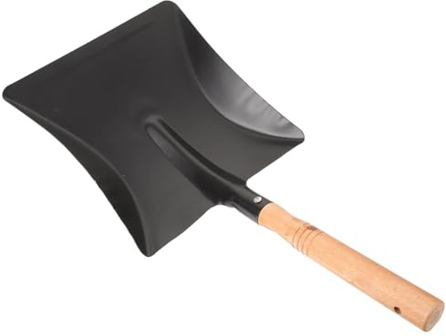 CAXUSD Pelle de Jardin Outil Pratique Légère et Lame en Fer Manche en Bois pour Creuser la Terre, Jardinage Plantes en Pot