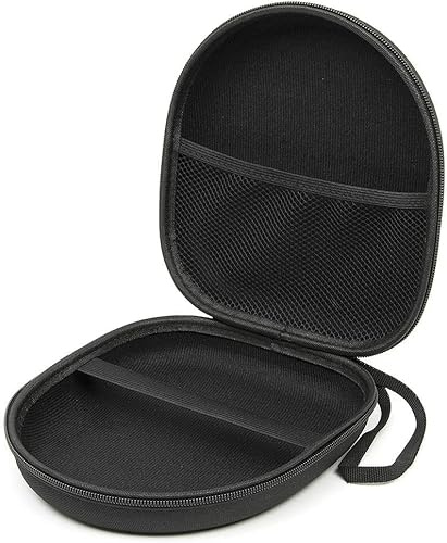 AKORD Large Headphone Case Universal Portable Protective Cover Pouch Bag Storage Box, Black