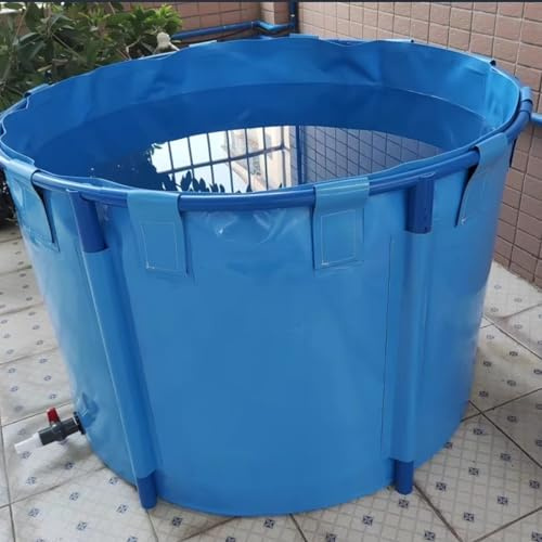 Piscina Gonfiabile Rotonda per Bambini con Struttura in Metallo per Il Giardino - Piscina in Tela Impermeabile, da 60 cm a 4 Metri, Perfetta per Il Divertimento in Famiglia!