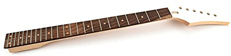 Unlackierter Gitarrenhals Ersatz 24 Bünde Elektrische Reparatur Zubehör Ahorn Palisander Griffbrett Holz Elektrische Saiteninstrument Gitarrenbauer Werkzeug
